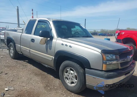 2003 Chevrolet Silverado 1500 Ls из США, поврежденный, VIN 2GCEC19V231328756
